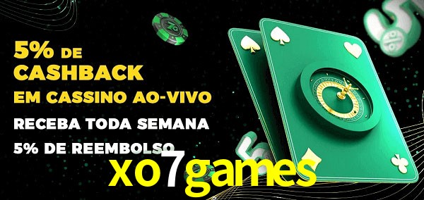 Promoções do cassino ao Vivo xo7games